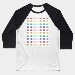 Mini rainbow bunting Baseball T-Shirt